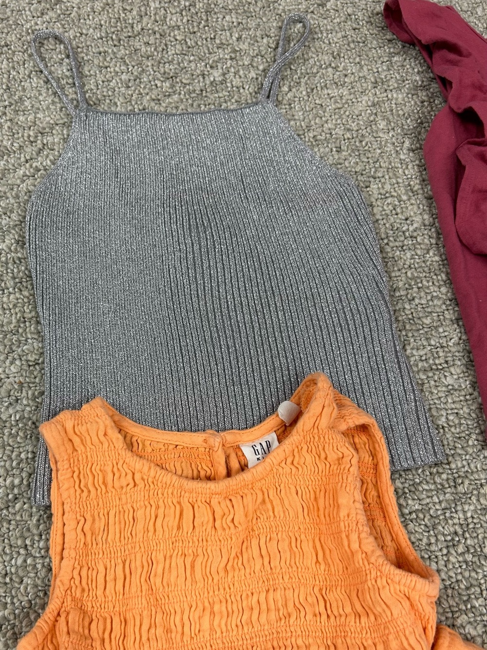 14 Piece Toddler Girl Size 4T Tank Tops & Shorts Summer Bundle - Picture 7 of 7